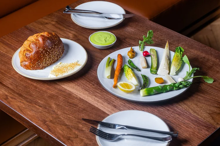 Craft cocktails at the bar